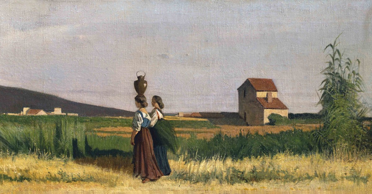 Giovanni Fattori - Acquaiole livornesi