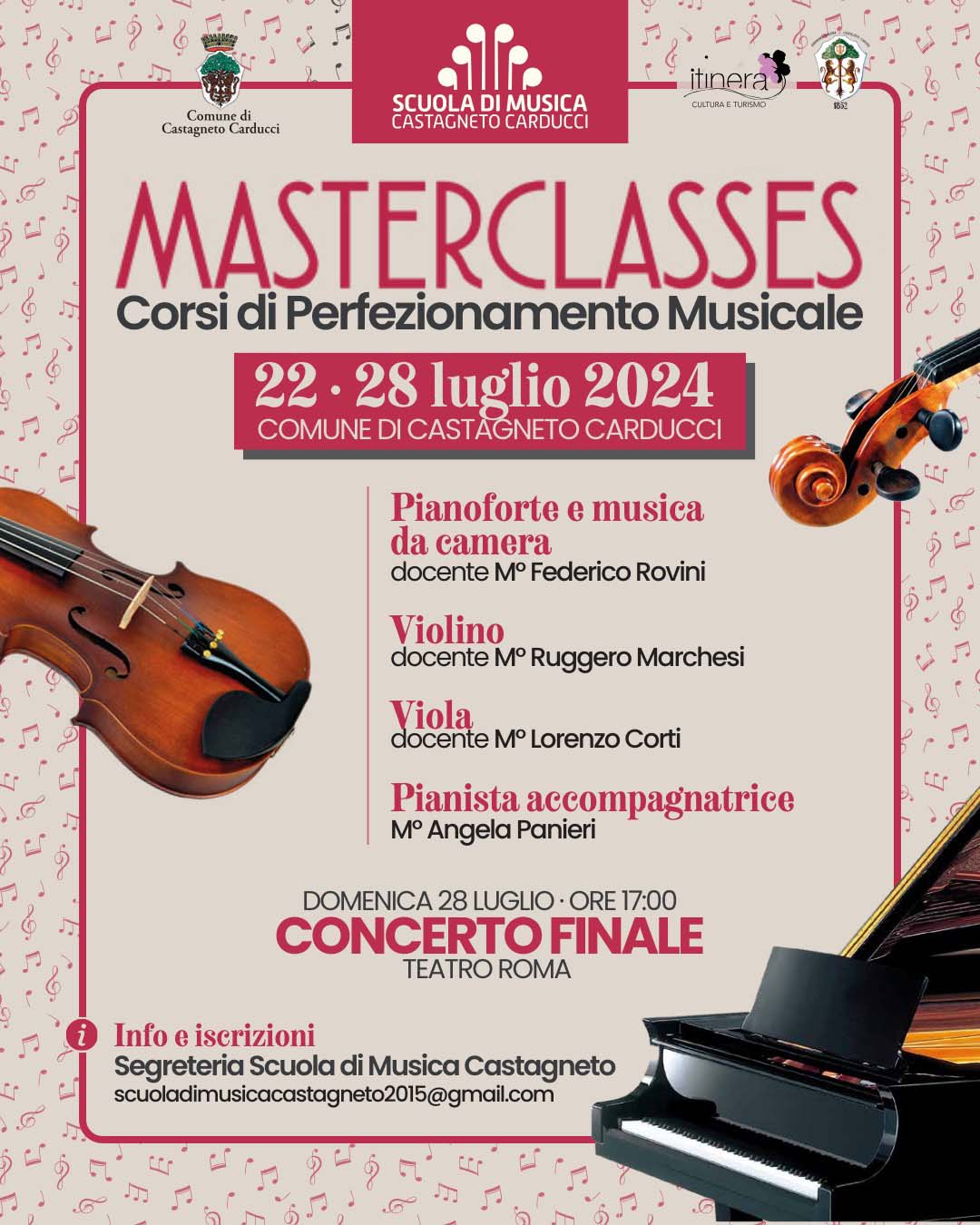 scuola musica perfezionamento Clicca per ingrandire